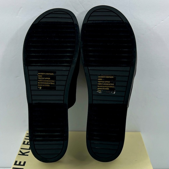 ANNE KLEIN, AKVENTI BLACK STRECH PLATFORM ELASTIC TOP W/SUPER CUSHION SOLE,8.5M - Picture 11 of 16